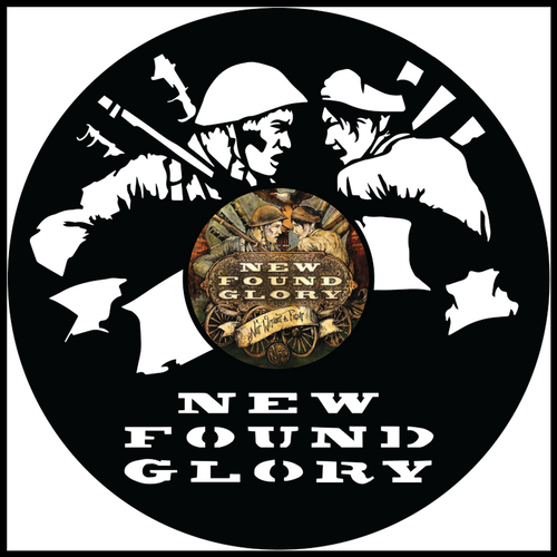 New Found Glory Not Without A Fight vinyl art