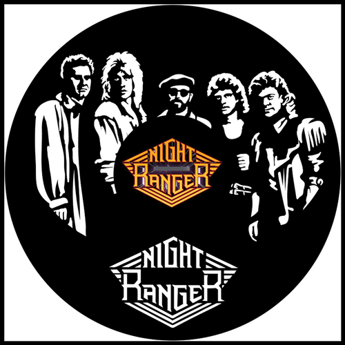 Night Ranger vinyl art