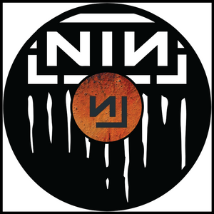 Nine Inch Nails vinyl art