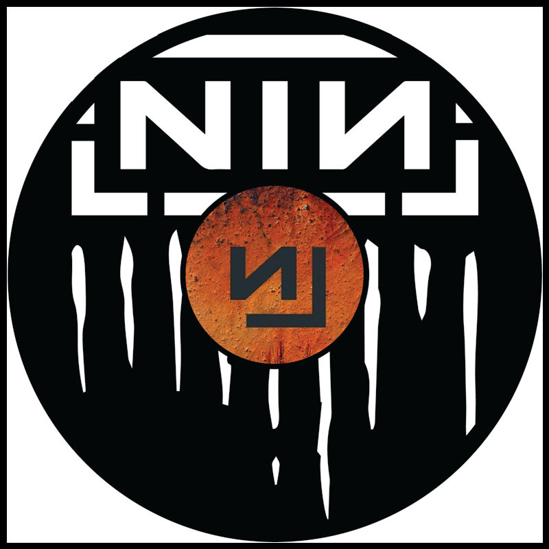 Nine Inch Nails – Carved Vinyl Record Art Decor – Astro Nine Inch Nails – Carved Vinyl Record Art Decor – Astro