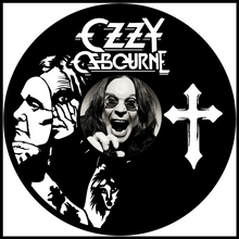 Load image into Gallery viewer, Ozzy Ozbourne vinyl art