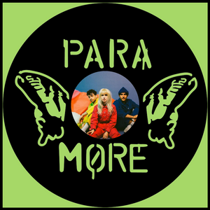 Paramore – Carved Vinyl Record Art Decor – Astro Vinyl Art