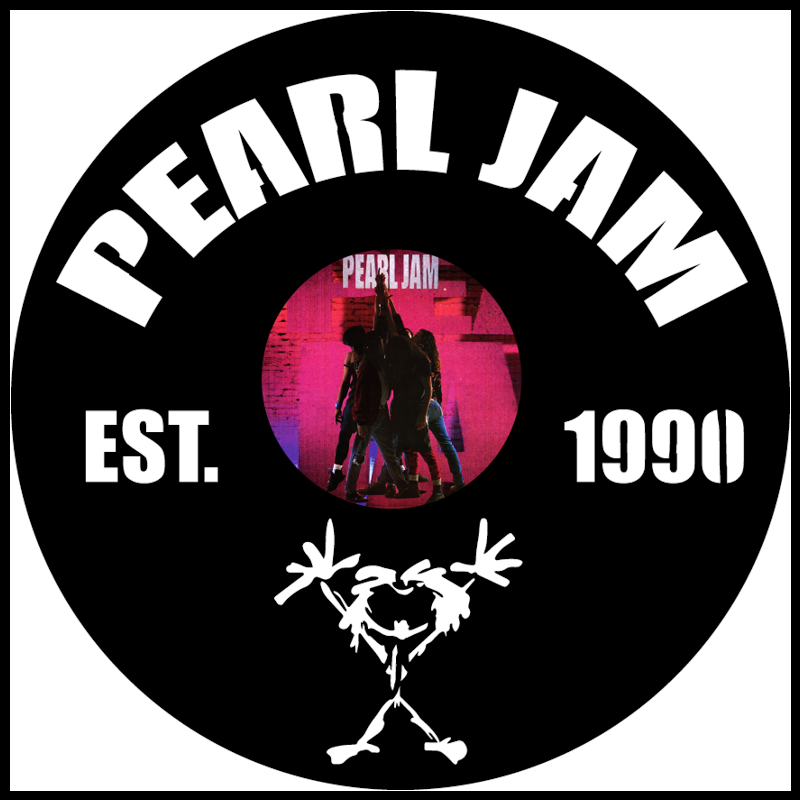 Pearl Jam Man vinyl art