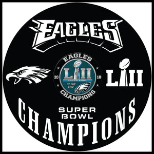 Phiadelphia Eagles vinyl art