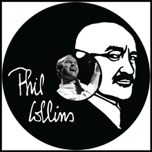 Load image into Gallery viewer, Phil Collins vinyl art