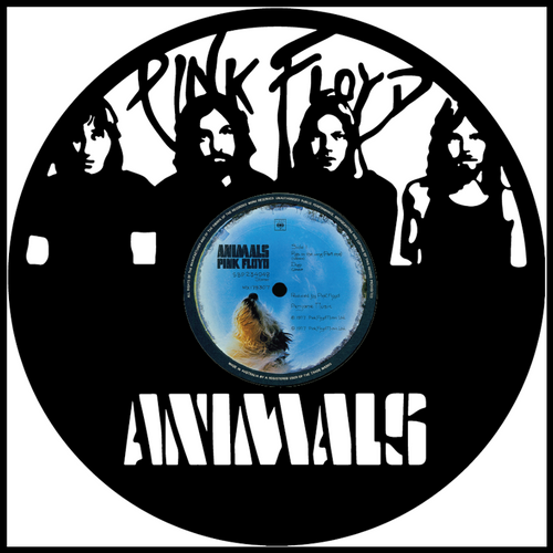 Pink Floyd Animals vinyl art