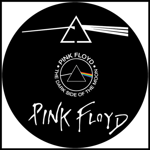 Pink Floyd Dark Side Of The Moon vinyl art