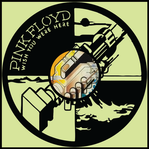 Pink Floyd Wish You Were Here – Carved Vinyl Record Art Decor Pink Floyd Wish You Were Here – Carved Vinyl Record Art Decor