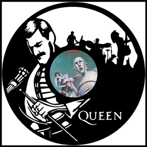 Queen Freddie vinyl art