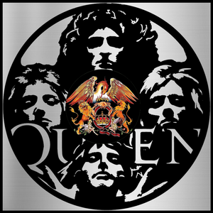 Queen – Carved Vinyl Record Art Decor – Astro Vinyl Art Queen – Carved Vinyl Record Art Decor – Astro Vinyl Art