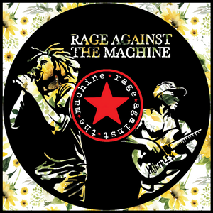 Rage Against The Machine – Carved Vinyl Record Art Decor – Astro Rage Against The Machine – Carved Vinyl Record Art Decor – Astro