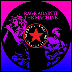 Rage Against The Machine – Carved Vinyl Record Art Decor – Astro Rage Against The Machine – Carved Vinyl Record Art Decor – Astro