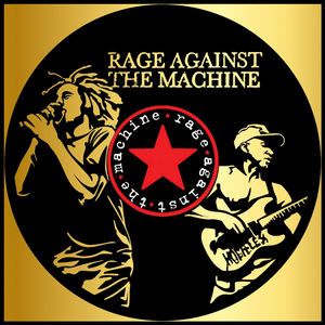 Rage Against The Machine – Carved Vinyl Record Art Decor – Astro 