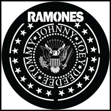 Load image into Gallery viewer, Ramones vinyl art
