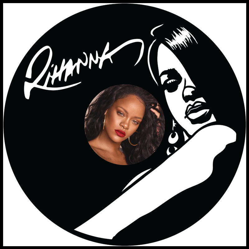 Rihanna vinyl art