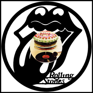 Rolling Stones Big Tongue vinyl art