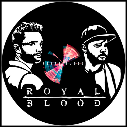 Royal Blood vinyl art