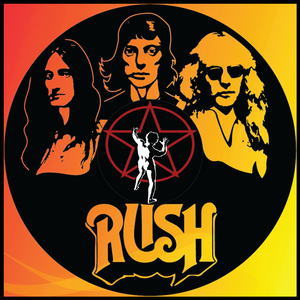 Rush Rock Band Vinyl Decal – Personalized Oracal Sticker For Cup Or Laptop