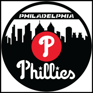 Sports Philadelphia Phillies vinyl art