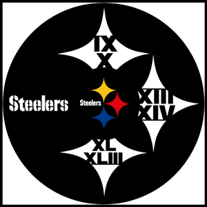 Sports Pittsburgh Steelers vinyl art