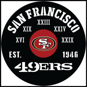 Sports San Fancisco 49ers vinyl art