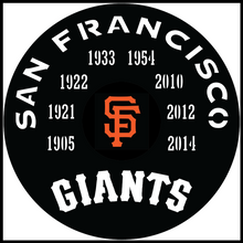 Load image into Gallery viewer, Sports San Fancisco Giants vinyl art