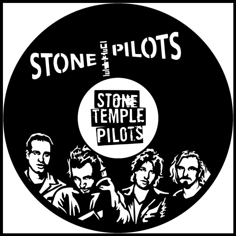 Stone Temple Pilots vinyl art