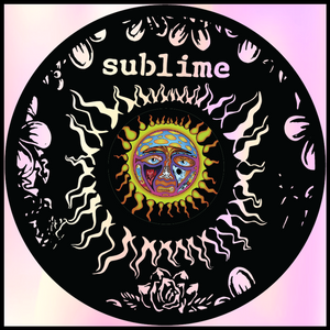 Sublime – Carved Vinyl Record Art Decor – Astro Vinyl Art Sublime – Carved Vinyl Record Art Decor – Astro Vinyl Art