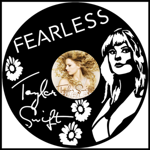 Taylor Swift Fearless vinyl art