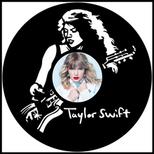 Load image into Gallery viewer, Taylor Swift Guitar vinyl art