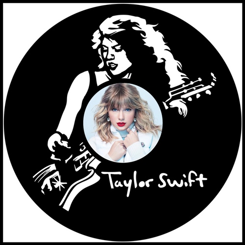 Taylor Swift Guitar vinyl art