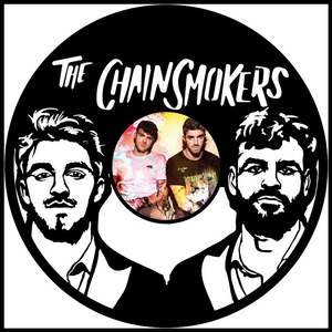 The Chainsmokers vinyl art