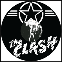 Load image into Gallery viewer, The Clash vinyl art