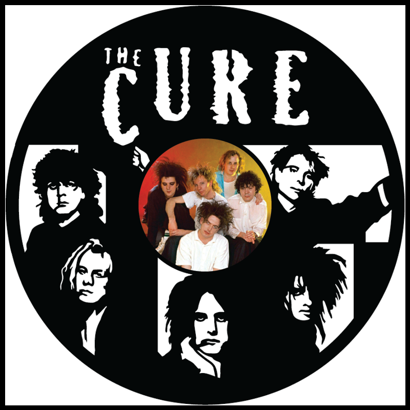 The Cure vinyl art