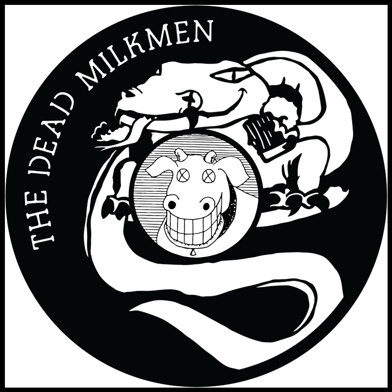 The Dead Milkmen vinyl art
