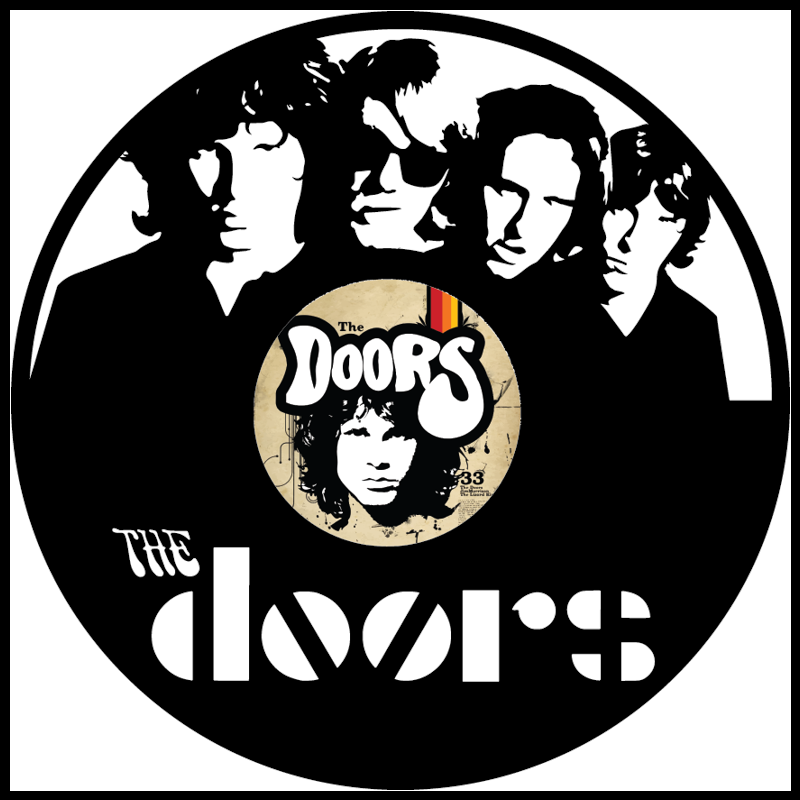 The Doors vinyl art