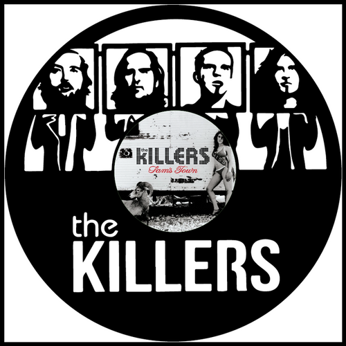 The Killers vinyl art