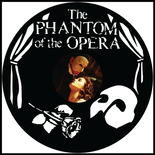 The Phantom Of The Opera vinyl art