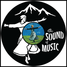 Load image into Gallery viewer, The Sound Of Music vinyl art