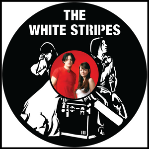 The White Stripes Elephant vinyl art