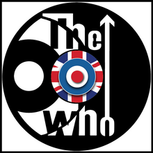 Load image into Gallery viewer, The Who Bullseye vinyl art