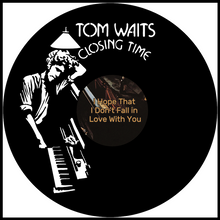 Load image into Gallery viewer, Tom Waits vinyl art