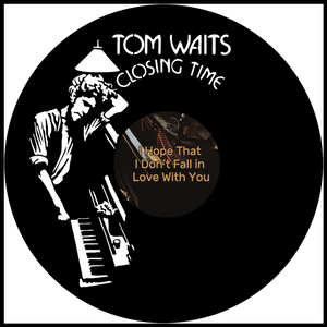 Tom Waits vinyl art