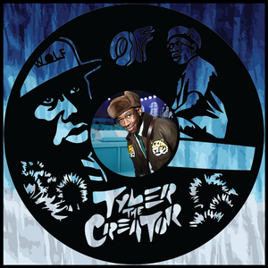 Tyler The Creator – Carved Vinyl Record Art Decor – Astro Vinyl Art Tyler The Creator – Carved Vinyl Record Art Decor – Astro Vinyl Art
