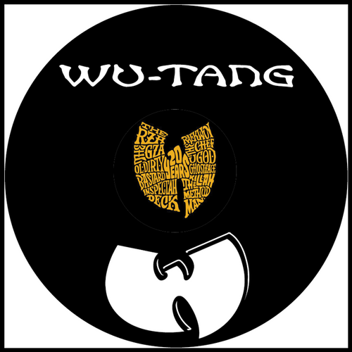Wu Tang vinyl art
