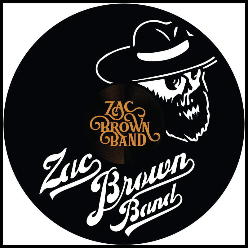 Zac Brown Band vinyl art